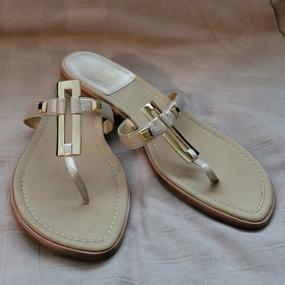 Stuart Weitzman TONG Sandal, Sz 10
